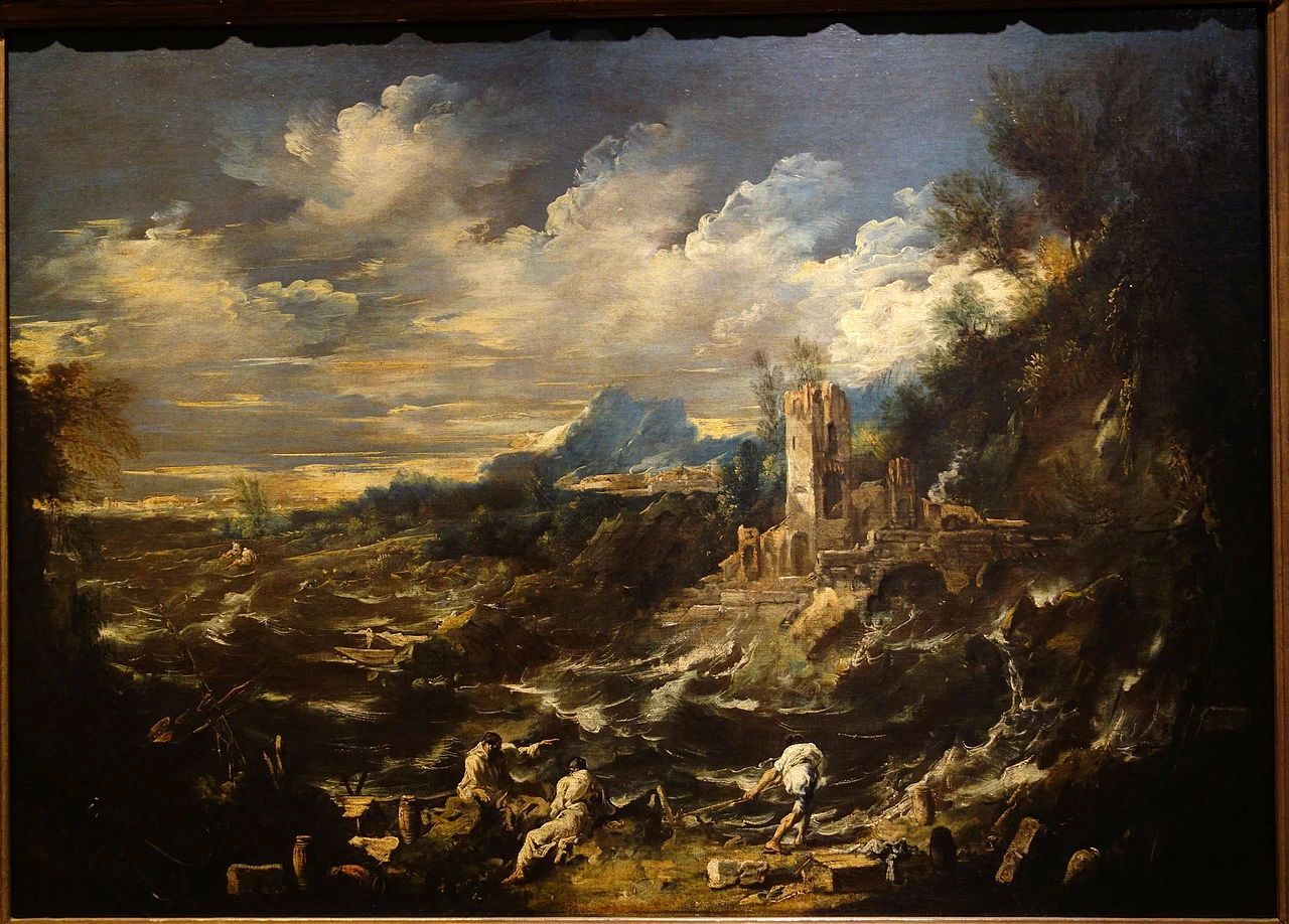 Paesaggio con mare in tempesta - National Museum of Western Art, Tokyo